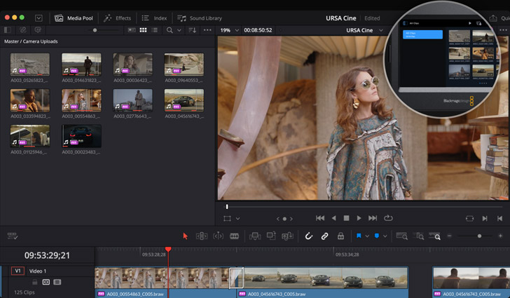 DaVinci Resolve 19 – Colaboración